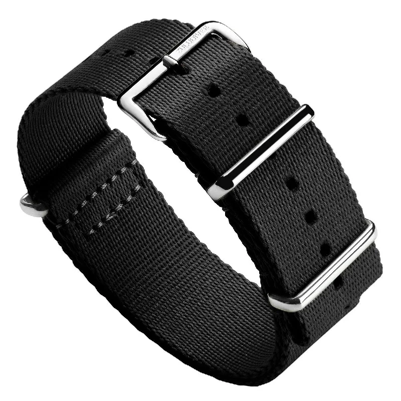 1973 British Military Watch Strap: APEX - Black