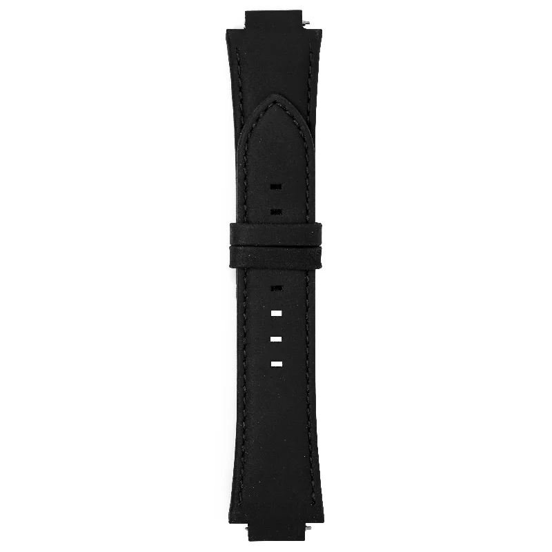 Balticus Watch Black Leather Strap