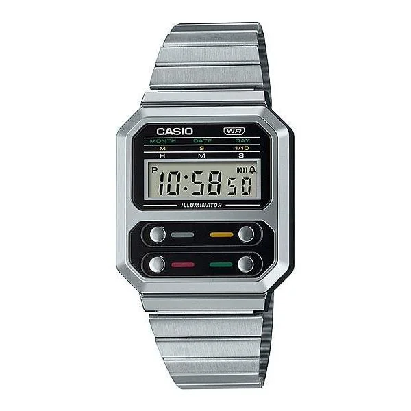 CASIO RETRO UNISEX WR - A100WE-1ADF