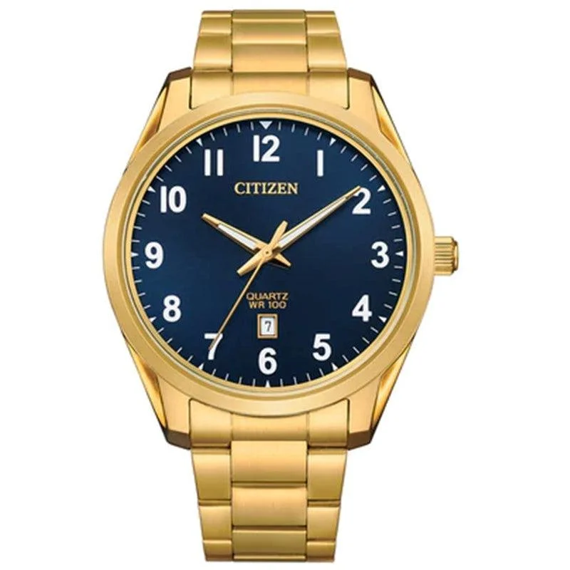 Citizen Gents Quartz Blue Dial Dress Collection