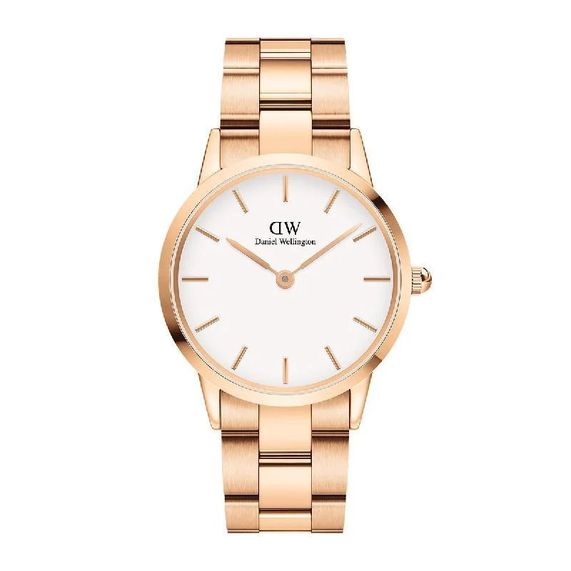 Daniel Wellington Iconic Link Rose Gold Watch 36mm