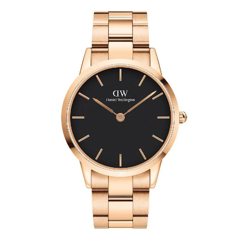 Daniel Wellington Iconic Link Rose Gold Watch 40mm