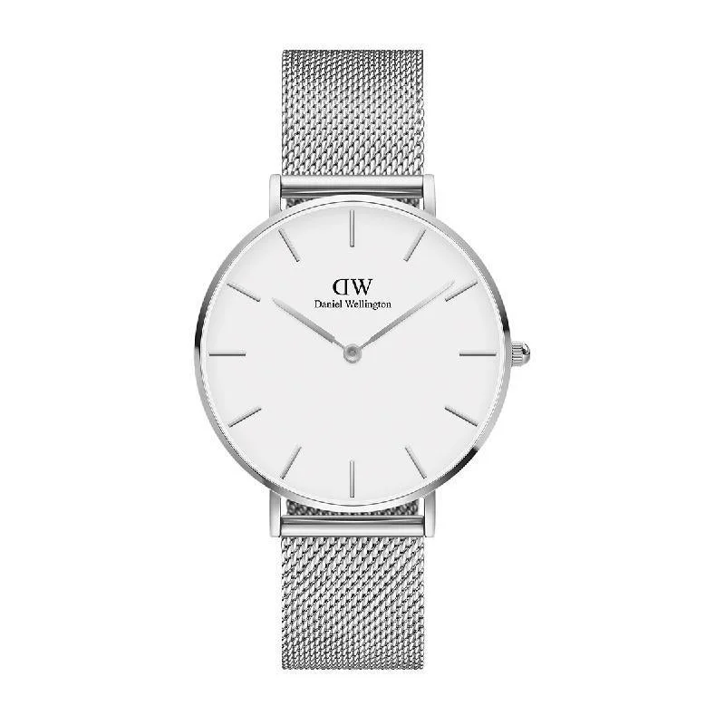 Daniel Wellington Petite Sterling Silver Watch 36mm