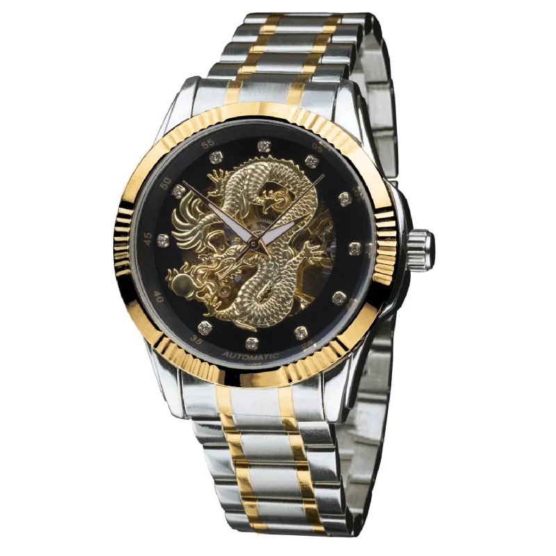 Dragon Automatic Black Men's Watch