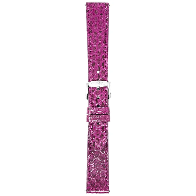 Ebel Watch Purple Lizard Leather Strap