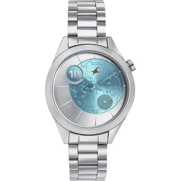 Space Rover Analog Stainless Steel Women