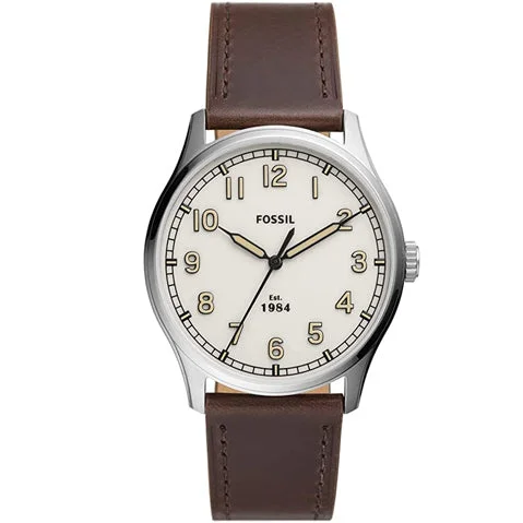 Fossil Dayliner Analog Cream Dial Men's Watch-FS5927