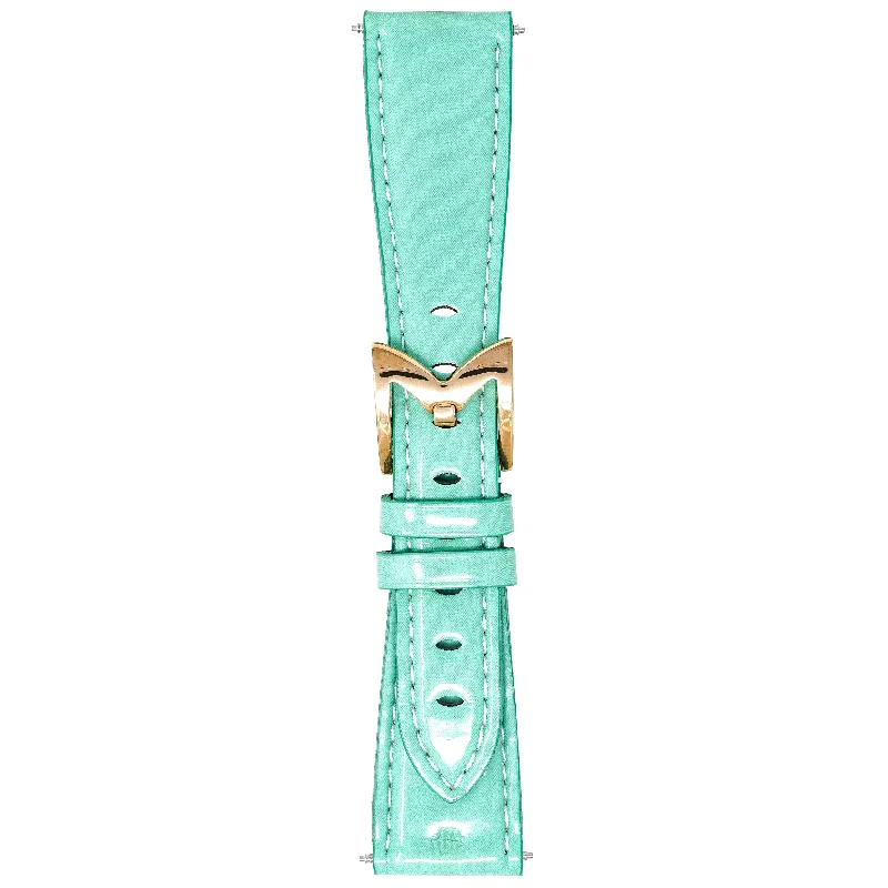 Gagà Milano Watch Green Leather Strap