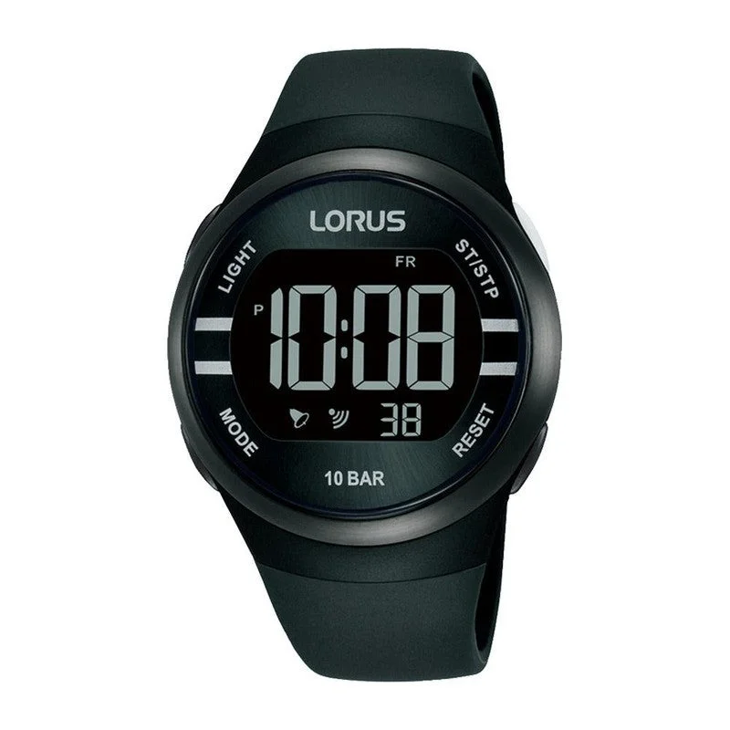 Lorus Mens Grey Digits Sports Watch