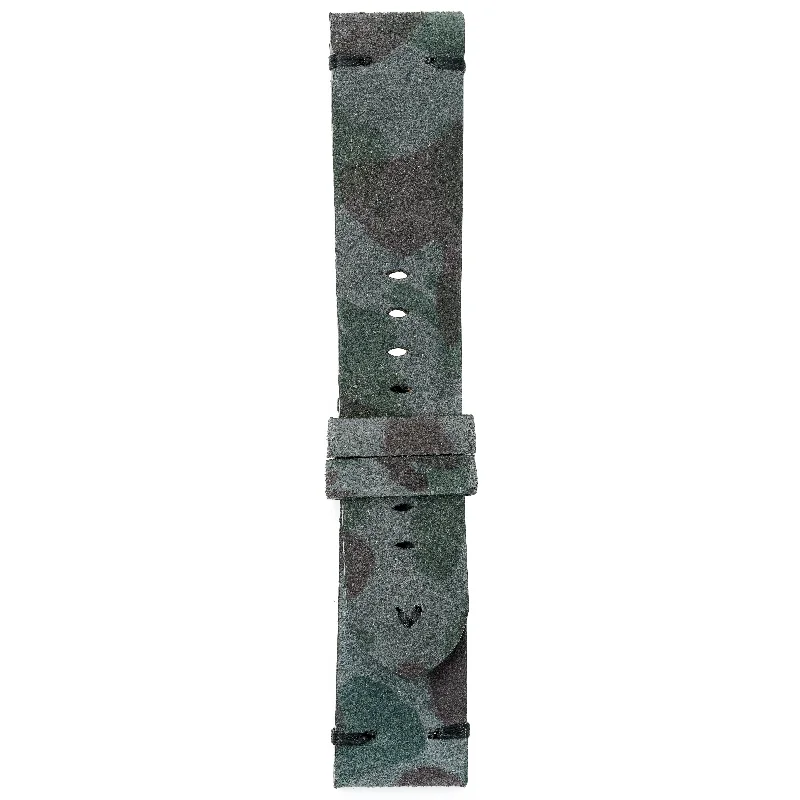 Meccaniche Veneziane Watch Arsenale Blue Camo Leather Strap