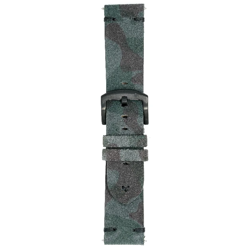 Meccaniche Veneziane Watch Arsenale Blue Camo Leather Strap