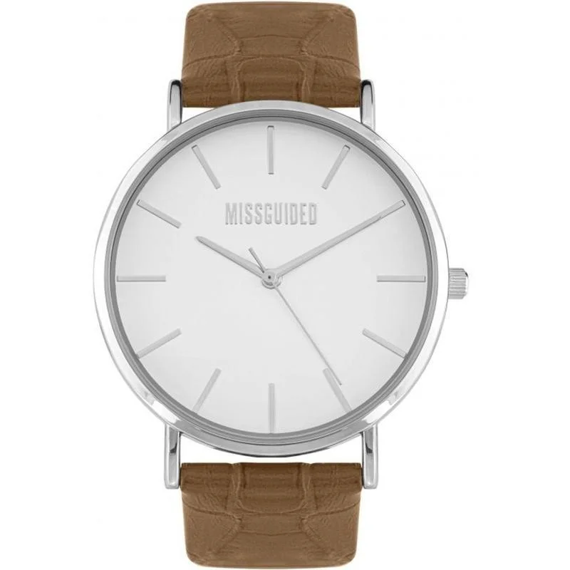 Missguided Brown Leather Strap