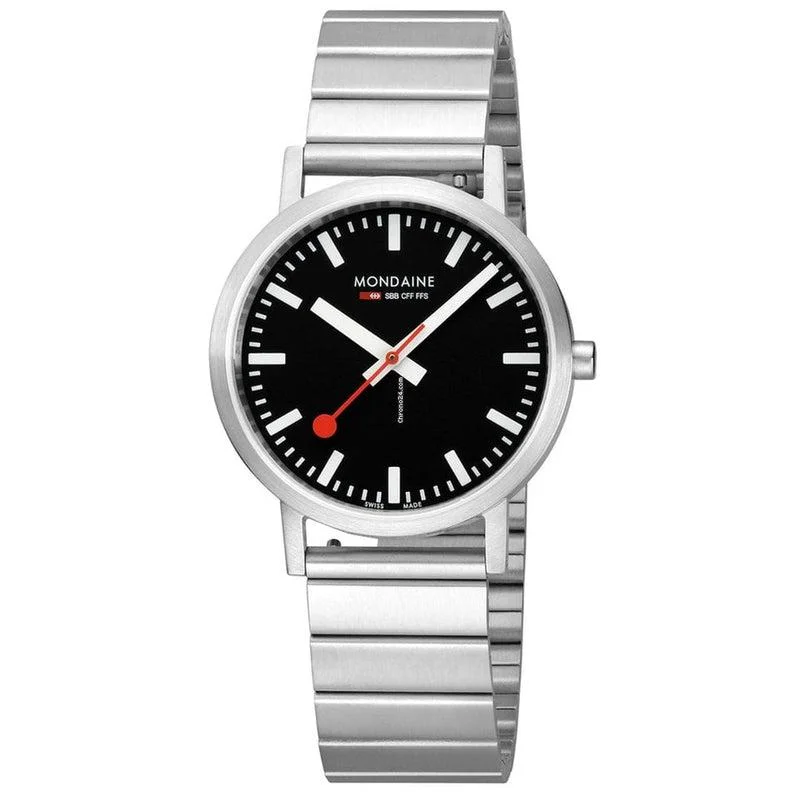 Mondaine Classic Stainless Steel Analogue Watch