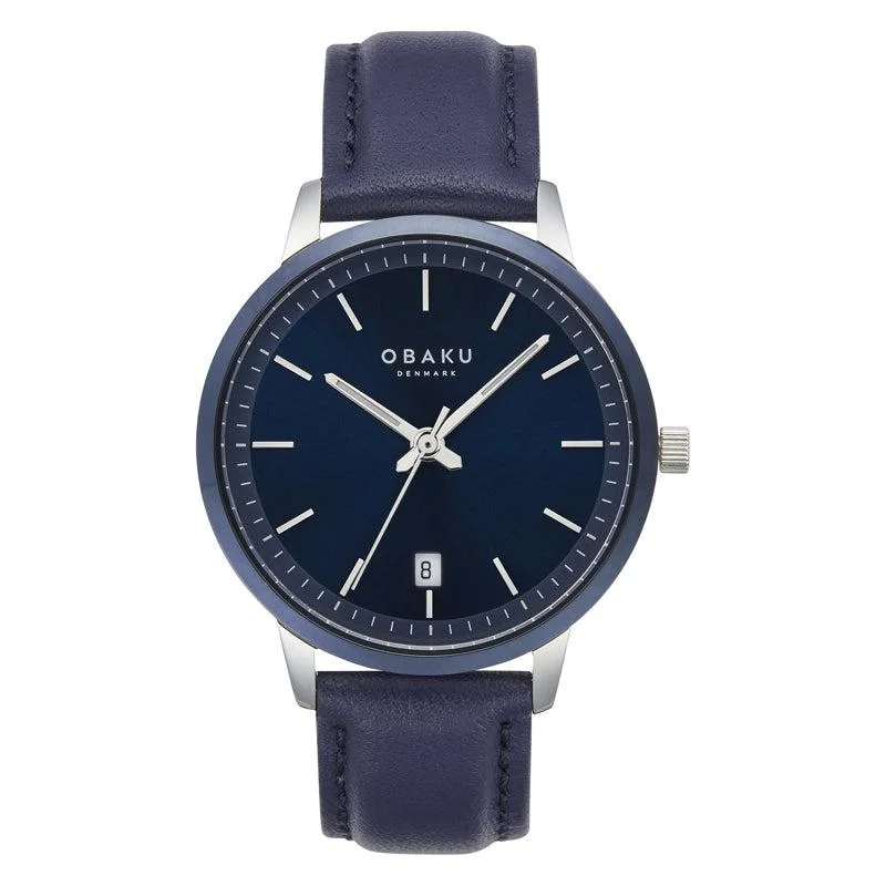 Obaku Salvie Saxe Blue 42mm Watch - V270GDHLRL