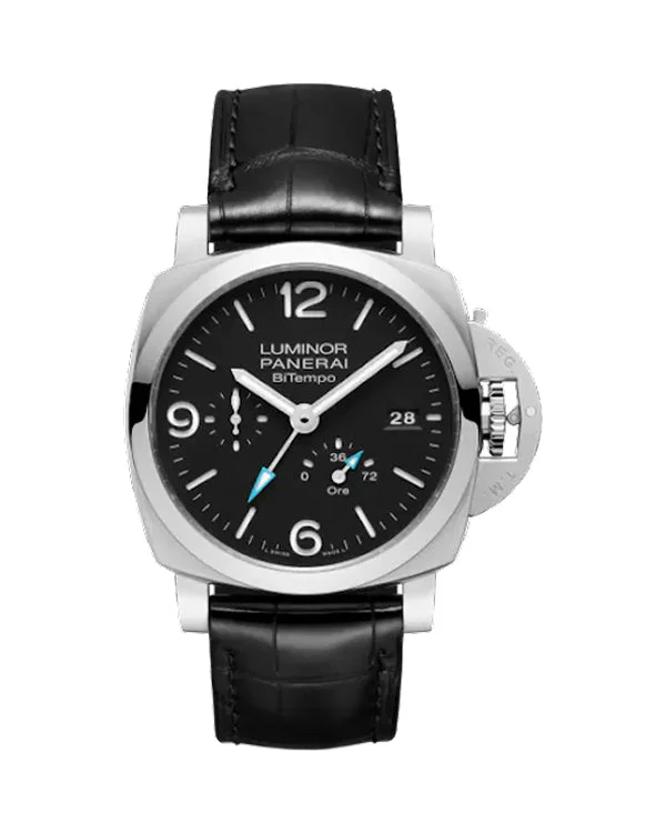 Panerai Luminor BiTempo, 44 MM, Stainless Steel