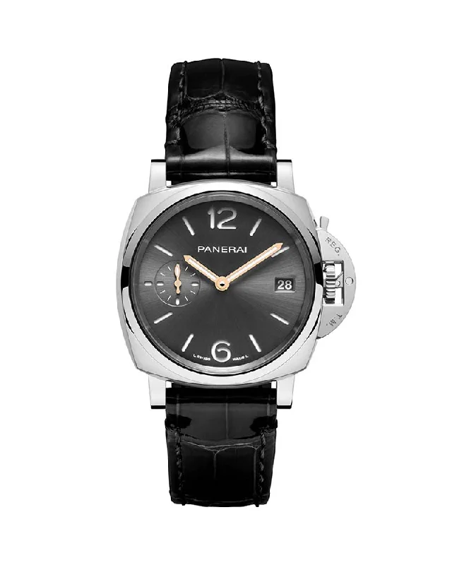 PANERAI LUMINOR DUE, 38 MM, STAINLESS STEEL