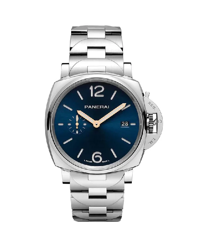 PANERAI LUMINOR DUE, 42 MM , STAINLESS STEEL