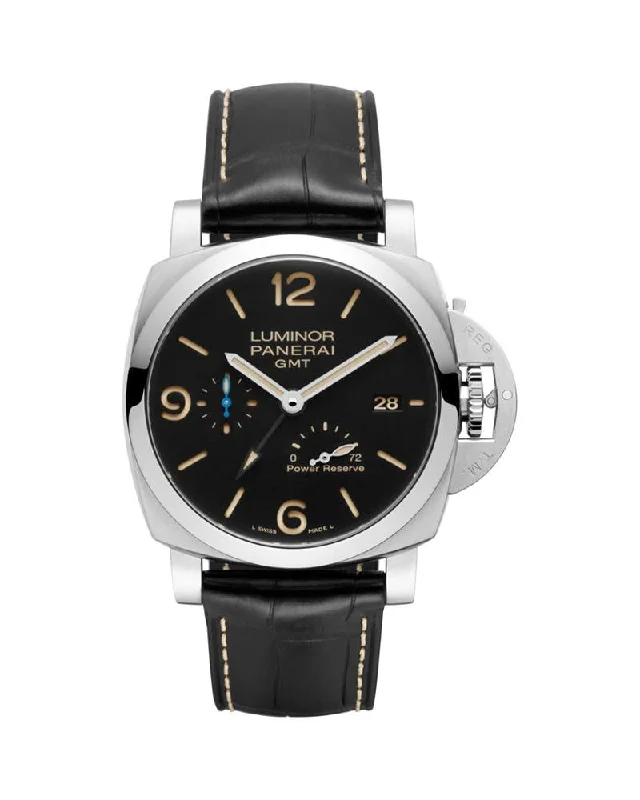 PANERAI LUMINOR GMT, 44 MM, STAINLESS STEEL