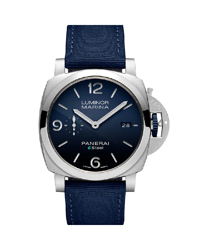 PANERAI LUMINOR MARINA ESTEEL BLU PROFONDO, 44 MM