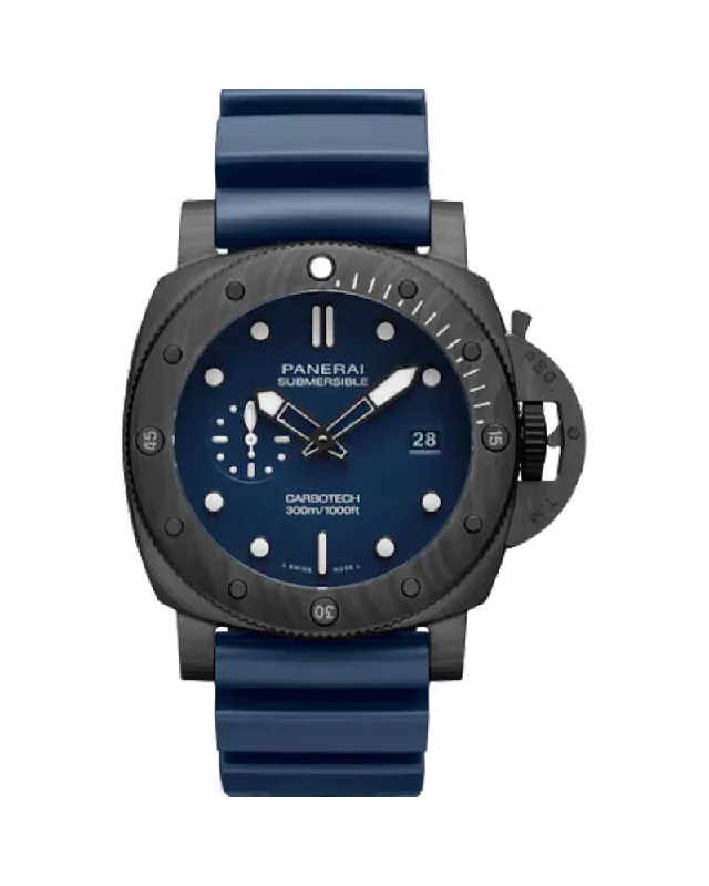 PANERAI SUBMERSIBLE QUARANTAQUATTRO CARBOTECH BLU ABISSO, 44 MM