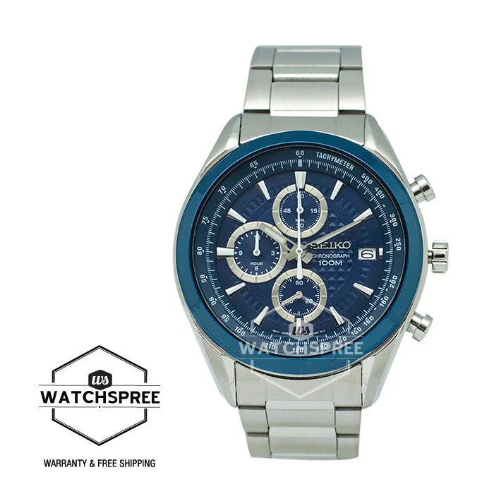 Seiko Chronograph Watch SSB177P1