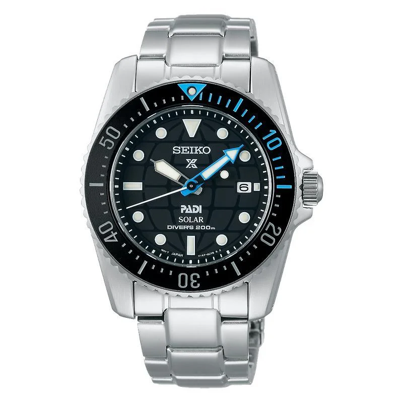 Seiko Prospex PADI Compact Solar Scuba Diver Watch - SNE575P1