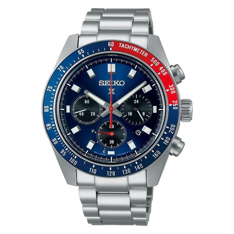 Seiko Prospex Speedtimer ‘Go Large’ Solar Chronograph Watch - SSC913P1