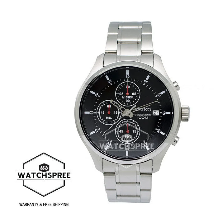 Seiko Chronograph Stainless Steel Watch SKS539P1