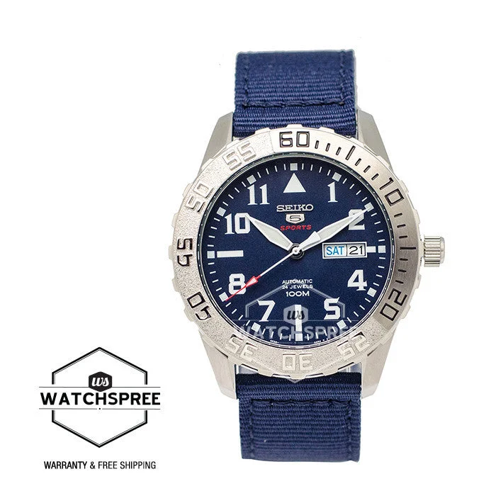 Seiko 5 Sports Automatic Blue Nato Strap Watch SRP759K1