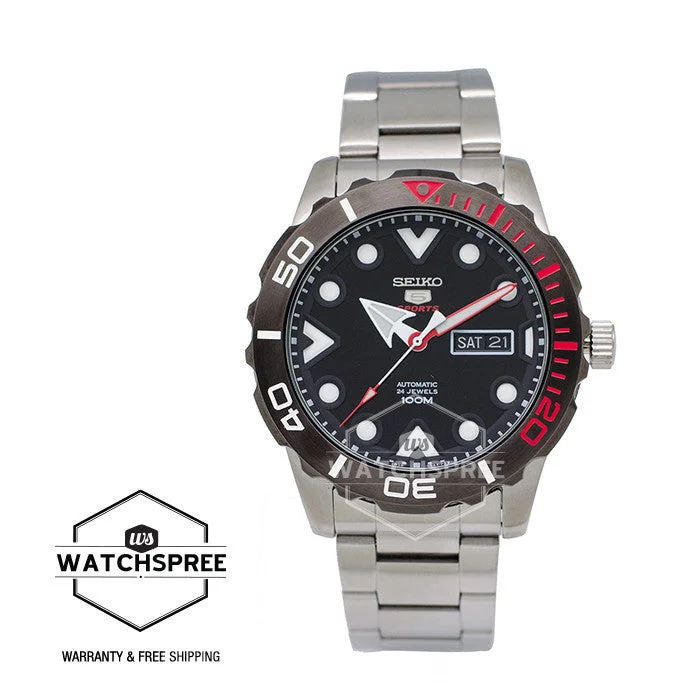 Seiko 5 Sport Automatic Stainless Steel Watch SRPA07K1