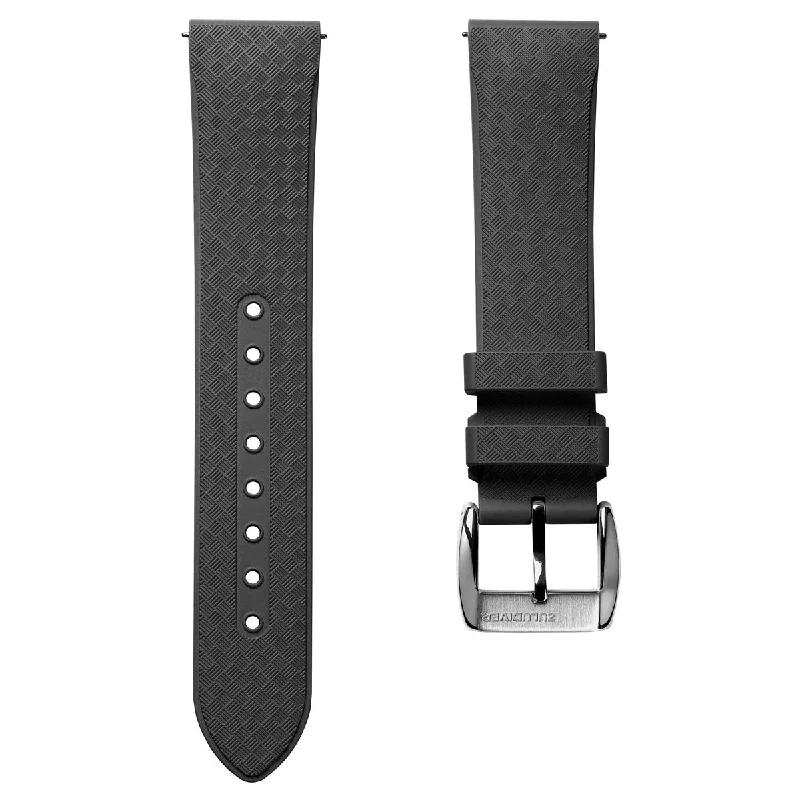 StormTropic Rubber Watch Strap (MKII) - Anthracite Grey