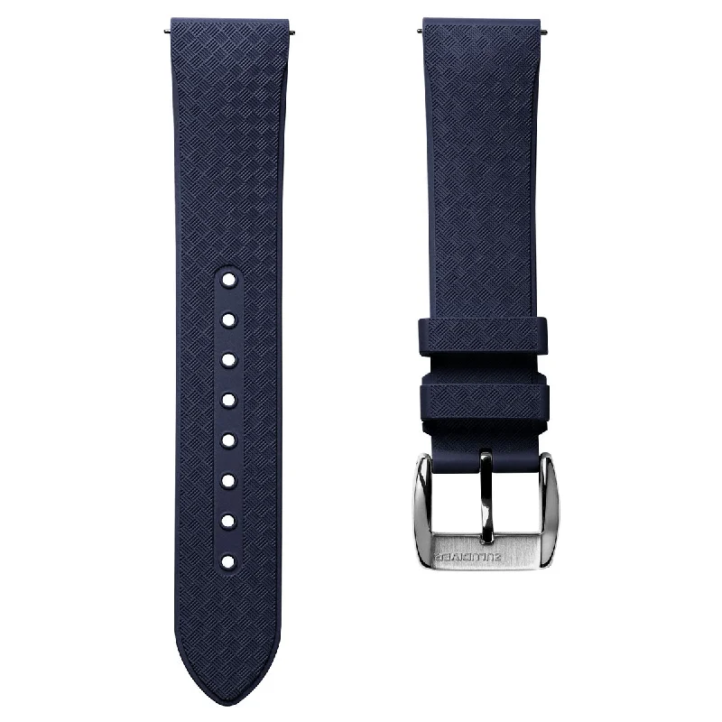 StormTropic Rubber Watch Strap (MKII) - Ocean Blue