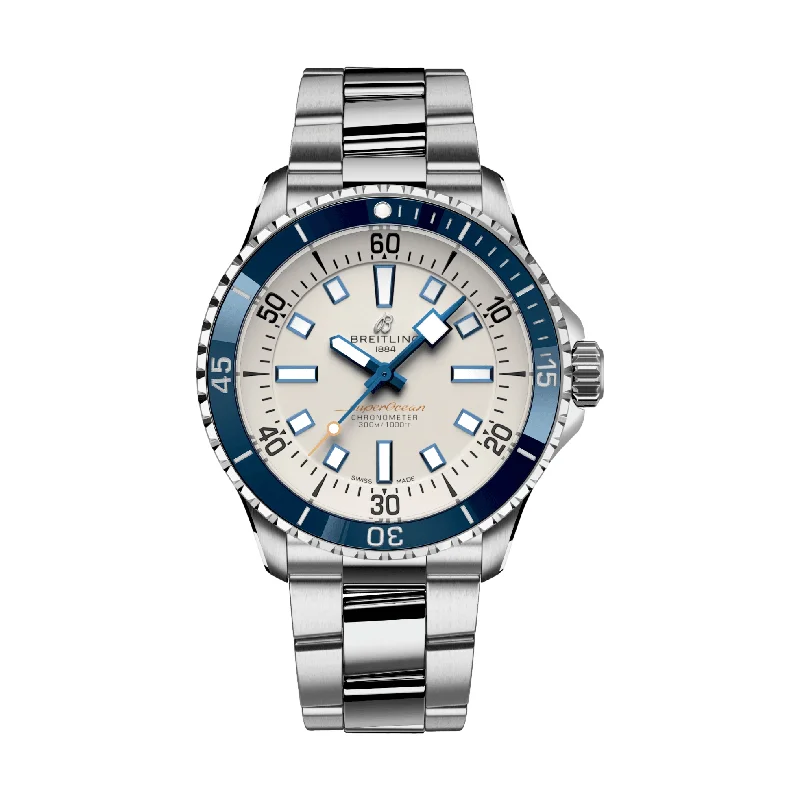 Superocean Automatic 42mm Stainless Steel - Cream