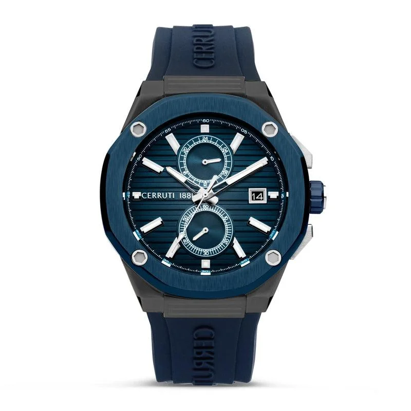 The Cerruti 1881 – Razzuolo Round Blue Men CIWGQ0006902