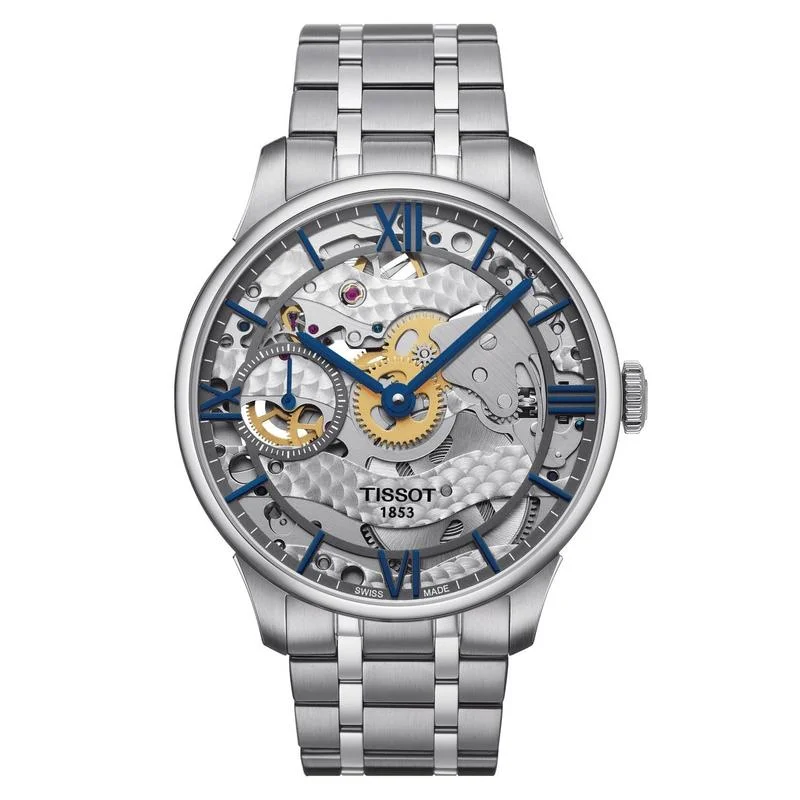 Tissot Chemin des Tourelles Squelette Mechanical Watch T099.405.11.418.00