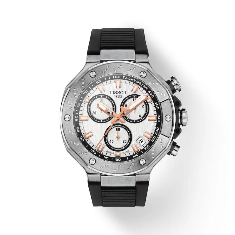 Tissot T-Race Chronograph Watch 45mm T141.417.17.011.00