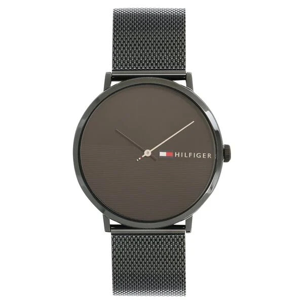 Tommy Hilfiger Quartz Analog Black Dial Metal Strap Watch for Men neth1791464w