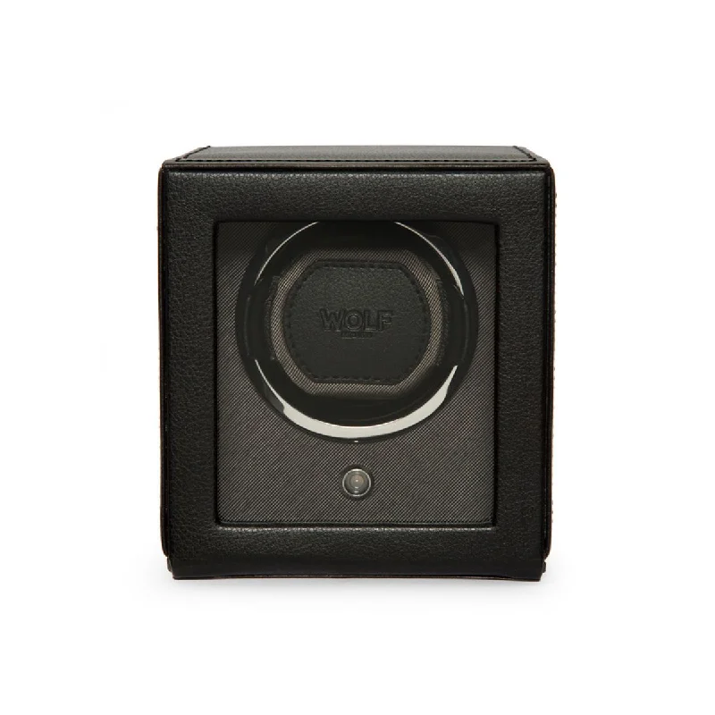 Wolf Cub Single Watch Winder with Cover