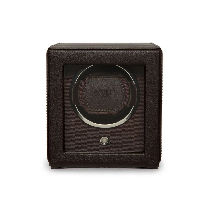 Wolf Cub Single Watch Winder with Cover