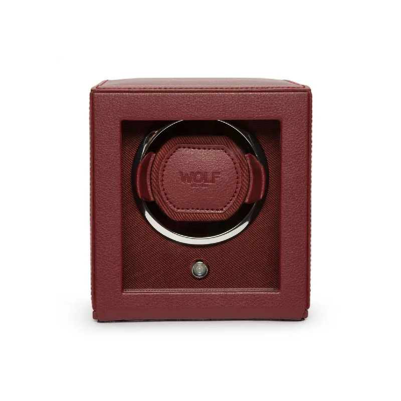 Wolf Cub Single Watch Winder with Cover