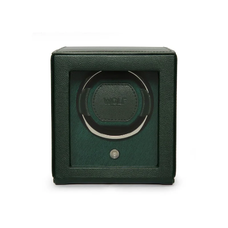 Wolf Cub Single Watch Winder with Cover