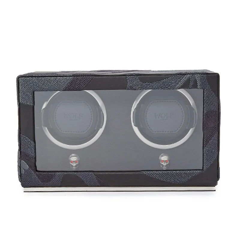 Wolf Memento Mori Double Cub Watch Winder