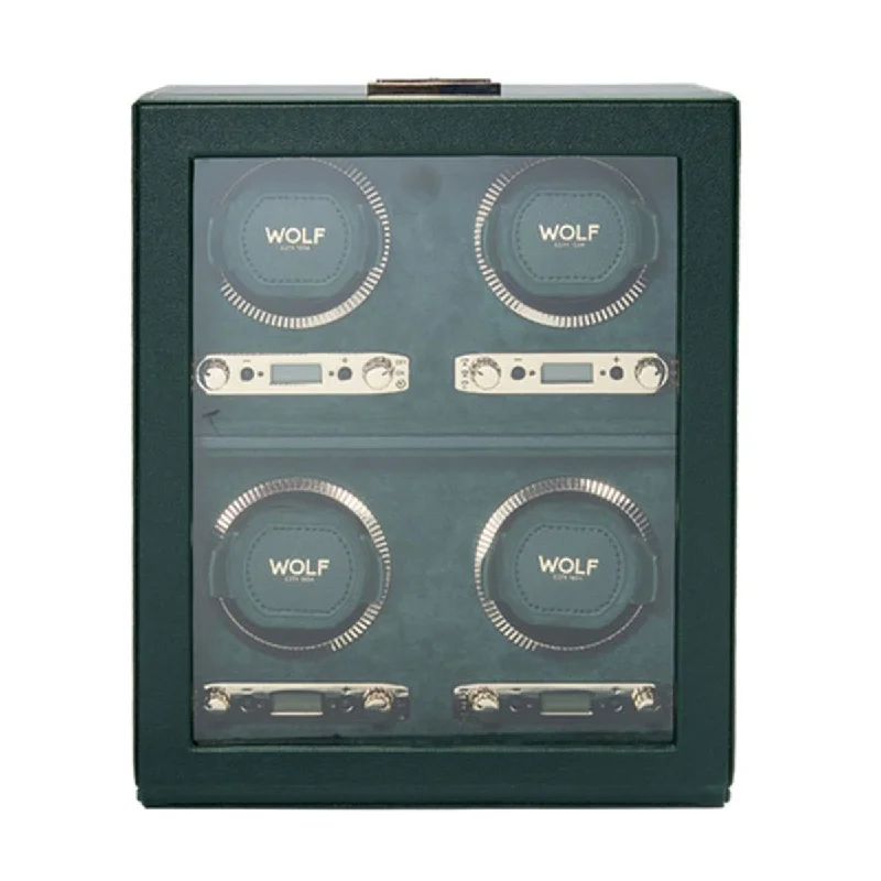 Wolf British Racing 4 Piece Watch Winder