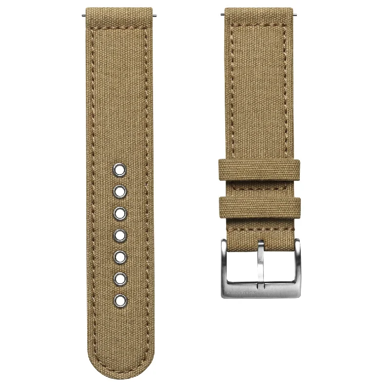 Croyde Canvas Watch Strap - Desert Sand